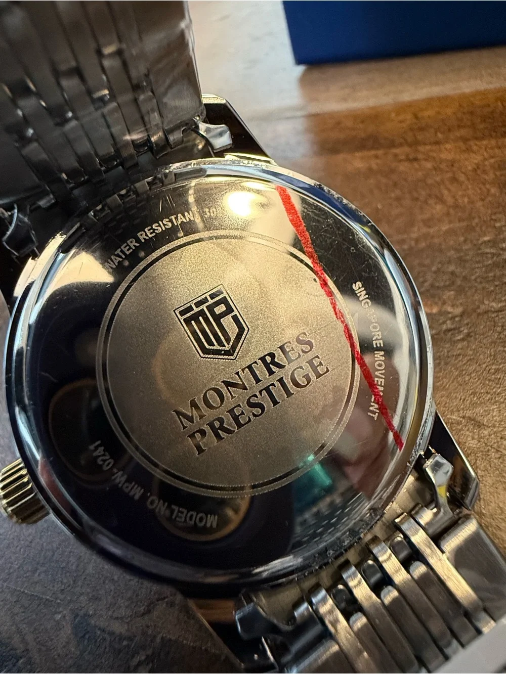 Montres Prestige x Invicta Men's Quartz Watch (Model MPW-0241), 45mm, 30m
